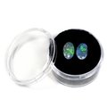 Australian Fire Opal Pair Of Oval Doublets