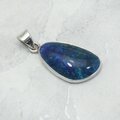 Australian Opal 925 Silver Pendant ~28mm