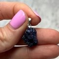 Azurite Healing Crystal Pendant ~17mm