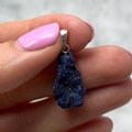 Azurite Healing Crystal Pendant ~22mm