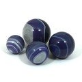 Banded Agate Sphere ~Purple