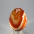 Banded Carnelian Crystal Egg ~48mm