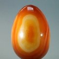 Banded Carnelian Crystal Egg ~48mm