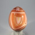 Banded Carnelian Crystal Egg ~49mm