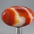 Banded Carnelian Massage Stone ~45mm