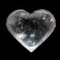 Beautiful Quartz Polished Heart ~65mm