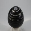 Black Banded Onyx Egg  ~48mm