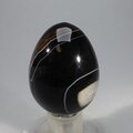 Black Banded Onyx Egg  ~48mm