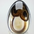 Black Banded Onyx Egg  ~48mm