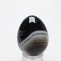 Black Banded Onyx Egg  ~48mm