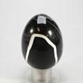 Black Banded Onyx Egg  ~49mm