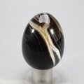 Black Banded Onyx Egg  ~49mm