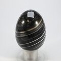 Black Banded Onyx Egg  ~49mm