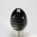 Black Banded Onyx Egg  ~50mm