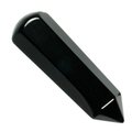 Black Obsidian Crystal Massage Wand ~70mm