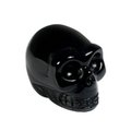 Black Obsidian Crystal Skull ~3cm