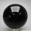 Black Obsidian Crystal Sphere ~87mm