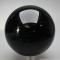 Black Obsidian Crystal Sphere ~90mm