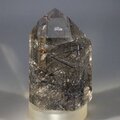 Black Rutile Smoky Quartz Polished Point ~56 x 35mm