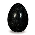 Black Tourmaline Crystal Egg ~48mm