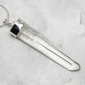 Blades of Light Quart Point Healing Crystal 925 Silver Pendant ~60mm