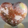 Bloodstone Crystal Heart ~40mm