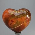 Bloodstone Crystal Heart ~45mm