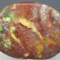 Bloodstone Polished Stone ~37mm