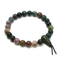 Bloodstone Power Bead Bracelet