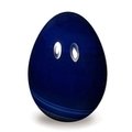 Blue Agate Crystal Egg ~48mm