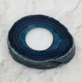 Blue Agate Tealight Candle Holder ~97x80mm