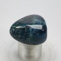 Blue Apatite Tumblestone  ~27mm