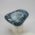 Blue Apatite Tumblestone  ~37mm