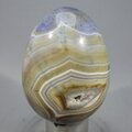 Blue Banded Agate Egg ~48mm