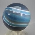 Blue Banded Agate Sphere ~50mm