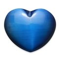 Blue Cat's Eye Heart ~45mm