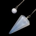 Blue Chalcedony Crystal Pendulum