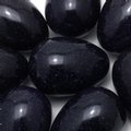 Blue Goldstone Crystal Egg ~ 48mm