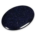 Blue Goldstone Palm Stone ~70x50mm