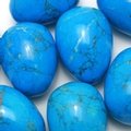 Blue Howlite Crystal Egg ~48mm