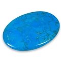 Blue Howlite Palm Stone ~70x50mm