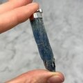Blue Kyanite Healing Crystal 925 Silver Pendant ~57mm