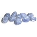 Blue Lace Agate Extra Grade Tumble Stone (20-25mm) Single Stone