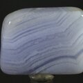 Blue Lace Agate Polished Tile ~27 x 20mm