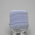 Blue Lace Agate Polished Tile ~32x29mm