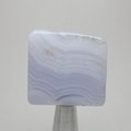 Blue Lace Agate Polished Tile ~35x33mm