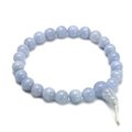 Blue Lace Power Bead Bracelet
