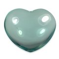 Blue Obsidian Crystal Heart ~45mm