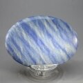Blue Quartz Palmstone (Extra Grade) ~70x50mm