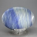Blue Quartz Palmstone (Extra Grade) ~70x50mm